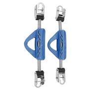 VGEBY Sangle à Ressort pour Palmes de Plongée, 2 Pièces Sangle à Ressort pour Palmes de Plongée à Double Usage Sangle de Talon à Ressort pour Palmes de Plongée Ensemble de Sangle à