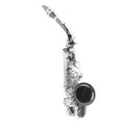 VGEBY Saxophone Alto, Mi Bémol en Laiton avec Motifs Sculptés à la Main, Design Professionnel pour Musiciens et étudiants
