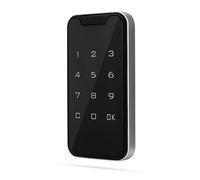 VGEBY Serrure électronique d'armoire, Serrure à Clavier Numérique en Alliage de Zinc avec écran Tactile en Acrylique, Entrée de Mot de Passe sans limentée par Batterie pour Tiroir en Bois,