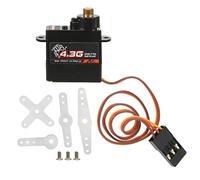 VGEBY Servo Numérique 4.3G, Moteur sans Noyau à Engrenages Métalliques avec Jeu de Bras Servo, pour Avion Hélicoptère à Voilure Fixe de Voiture 1/24 RC