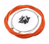 VGEBY Set Câble de Frein Vélo VTT Avant et Arrière Kit Câble avec Gaine Câble Remplaçable à Freinage Universel pour Bicyclette (Couleur : Orange)