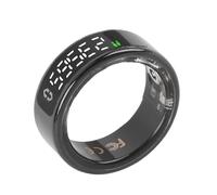 VGEBY Smart Ring Fitness Tracker Moniteur de santé Tracker d'activité avec écran Multifonctionnel étanche jusqu'à 50 M pour Hommes Femmes (14 (diamètre intérieur : 23 mm/0,91 Pouces,)