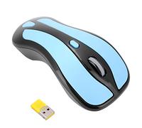 VGEBY Souris Volante Gyroscope 2.4G avec Récepteur Nano USB, Double Mode, Distance Effective de 10 M, Prise en Charge de, Mac OS (Bleu et Noir)