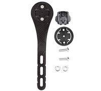 VGEBY Stem Extension Plat, Fibre de Carbone Vélo GPS Ordinateur Poignée Barre Support pour Garmin Bryton