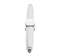 VGEBY Stylo, Stylo à Bille Lumineux du Bout des Doigts, Stylo D'écriture Rotatif avec Lumière LED pour Libérer Le Stress (Silver)