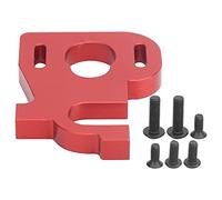 VGEBY Support de Montage de Moteur, Accessoire de Support de Montage de Moteur RC en Alliage D'aluminium Réglable pour W L Toys 1/14 144001 Voiture RC(Rouge)