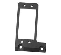 VGEBY Support de Montage de Servo de Voiture RC en Alliage D'aluminium, Remplacement D'usinage CNC pour Essieu de Portail VP Capra F9, avec Installation Stable et Précision de (Black)