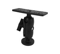 VGEBY Support de Montage pour Kayak de Pêche avec Sondeur, Rotule 360 | Nylon Renforcé + TPU, Amortissement des Vibrations, Verrou Rotatif, Résistant à la Corrosion, pour GPSMAP 162-238