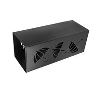 VGEBY Support de Porte-Parapluie en Métal avec Revêtement Imperméable, Conception Compacte pour L'entrée de la Maison, du Bureau, Porte-Parapluie en Acier, Conception Centrée Permettant D'économiser