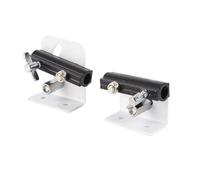 VGEBY Support de Sangle de Batterie, Lot de 2 Supports de Montage de Sangle de Batterie en Métal avec Angle Réglable et Vis, Adaptateur de de Caisse Claire, Matériel de Remplacement pour Utilisation