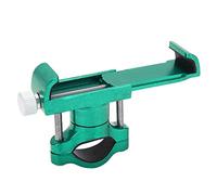 VGEBY Support de Téléphone de Vélo, Support de Guidon Rotatif à 360 Degrés en Alliage D'aluminium Léger avec clé Hexagonale, pour Vélos, Motos, Scooters électriques (Green)