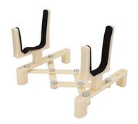 VGEBY Support de Violon Pliable, Léger et Robuste, avec Bras en éponge Douce pour Violons de Toutes Tailles, Ukulélés, Matériau Métallique ABS (Blanc crémeux)