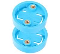 VGEBY Support D'ordinateur de Vélo, Paquet de 2, Base D'adaptateur D'extension Légère en Nylon avec Support sécurisé pour Guidon de Vélo Wahoo Bellevue