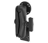 VGEBY Support pour Détecteur de Poisson en Alliage d'aluminium, Bras Court, Support électronique Marin, Boule de 1,5 Pouces, Stable, Résistant aux Chocs, capacité Dynamique de 4,5 LB, pour Bateau,