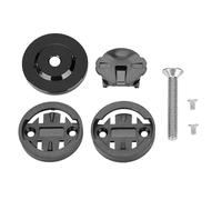 VGEBY Support pour Ordinateur de vélo de Route avec Capuchon supérieur pour chronomètre, GPS et Compteur de Vitesse pour, œil de Chat, pour vélos Bryton (Noir) et pièces de