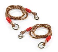 VGEBY Swing Ropes 2Pcs 1.8m Arbre réglable Accrochage des Cordes Solides Accessoire Sportinggoods Installations d'amusement Rallonge Balancoire Rallonge Corde Balancoire Rallonge Corde Balancoire