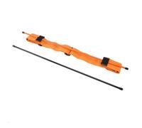 VGEBY Swing Trainer Aid Golf Swing Stick Trainer Training Aid pour Les Golfeurs Droitiers avec Tige en Fibre de Verre Bande élastique pour Améliorer la Précision de Rotation de