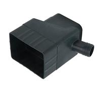 VGEBY Système de Collecte d'eau de Pluie, Matériau ABS avec Kit de Dérivation de Bec Verseur et Tuyau de 4 Pieds, économiseur d'eau Efficace pour l'entretien du Jardin et de la Pelouse (Green)