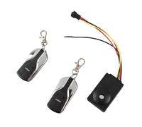 VGEBY Système D'entrée sans clé pour Voiture électrique, 2 Télécommandes, Alarme à Distance sans Fil, Serrure Centrale de Porte, avec Déverrouillage Automatique pour Véhicules 48-64 V