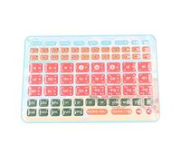 VGEBY Tablette d'apprentissage Pinyin pour Enfants, Jouet Éducatif | Construction en Plastique, Batterie 300mAh, Lecture Pinyin, Expressions Idiomatiques, Formules, Test, Répétition, Chanson
