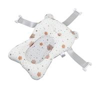 VGEBY Tapis de Bain pour bébé, Tapis de Baignoire Antidérapant, Doux, à Séchage Rapide, Coussin de Bain pour bébé, Tapis de Douche pour Nouveau-né (White)