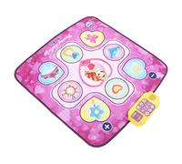 VGEBY Tapis de danse pour enfants, coussin de danse électronique en polyester avec lumières, coussin de musique pliable pour enfants de 4 à 8 ans