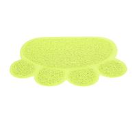 VGEBY Tapis de Litière en PVC pour Chat, Doux, Antidérapant, en Forme de Patte, Imperméable, Bol d'alimentation, Napperon pour Petits Animaux de Compagnie, 2mm D'épaisseur (Forme de Griffe)