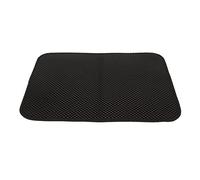 VGEBY Tapis de Litière pour Chat, Matériau EVA avec Conception Résistante à l'urine pour la Protection de l'entrée des Toilettes pour Chat, sans Danger pour la Machine à Laver, Parfait pour la