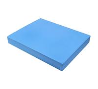 VGEBY Tapis D'équilibre Tapis D'équilibre Antidérapant Formateur, Coussin en Mousse D'entraînement Support Plat Coussin Doux Exercice de Rebond élevé Fitness Tapis de Yoga (Bleu Azur)