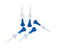 VGEBY Tees de Golf, 5 Pièces en Plastique avec Conception Résistante à l'abrasion et Stable pour Les Pratiques de Golf, Bleu