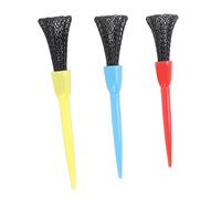 VGEBY Tees de Golf, Tees de Balle de Golf à Haute élasticité à Absorption des Chocs avec Pointe Pointue pour la Pratique du Practice, Lot de 3 pour Hommes et Femmes (73mm)