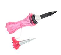 VGEBY Tees de Simulateur de, Ensemble de Tees de Réutilisables en Plastique, Tirs Lisses et sans Couture avec Protection du Club pour Les Utilisateurs de Practice et de Tapis d'entraînement (Pink)