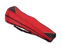 VGEBY Ténor Sac Trombone Bag, Housse Gig rembourrée en tissu Oxford imperméable pour Thrombone mince et léger, avec bandoulière et poignée latérale pour accessoires de musique, Rouge, Décontracté