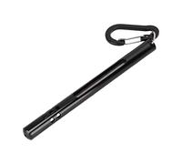 VGEBY Thermomètre de pêche à la mouche, outil de mesure de la température de l'eau dans le jet avec clip de poche, boîtier en métal robuste pour la compréhension de la pêche (NOIR)