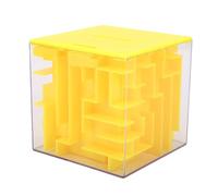 VGEBY Tirelire Puzzle 3D Transparent, Casse-tête Argent, 8,5 Cm, pour