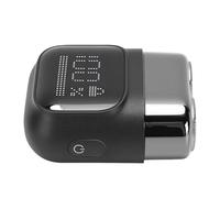 VGEBY Tondeuse à Barbe électrique, Tondeuse en Alliage avec écran LCD, Batterie 400 MAh pour le Toilettage et les Voyages des Hommes (BLACK)