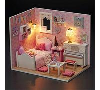 VGEBY Toys de Poupées Miniatures, Jolie Maison de Poupée Bricolage pour, Améliorant Les Compétences Pratiques, Choses émotionnelles pour Les Couples, d'anniversaire (Princesse Sunshine)