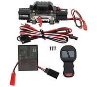 VGEBY Treuil Automatique RC, Récepteur de Contrôleur de Treuil Simulé à Double Moteur en Métal RC Adapté à la Voiture TRAXXAS(Type B) Accessoires de Voitures Miniatures