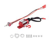 VGEBY Treuil RC pour Voiture, Treuil électrique en Métal à l'échelle 1:10 Treuil RC pour véhicule Modèle Compatible avec SCX10 D90 D110 TF2 KM2 Accessoires de Voitures Miniatures