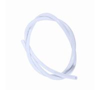 VGEBY Tuyau de Carburant, Tuyau de Gazole coloré pour Moto, Tube en Caoutchouc Résistant à la Chaleur 1M, Débit de Fluide Efficace pour Dirt Pit Bike ATV (WHITE)