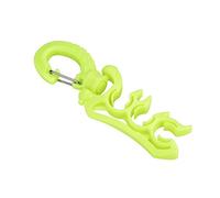 VGEBY Tuyau de plongée, 3 Couleurs Porte-Tuyau de plongée avec Clip en Plastique Double BCD Détendeur de Tuyau de plongée Accessoires de plongée(Jaune)