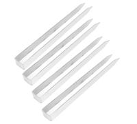 VGEBY U Shaped Garden Stakes 11.81 inch Sturdy Anchors
