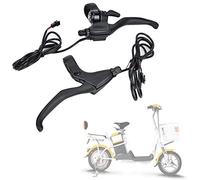 VGEBY Une paire de poignée de frein de vélo électrique noir pièces de rechange de levier de frein électrique