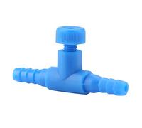 VGEBY Valve d'air d'aquarium, Valve de Contrôle 'oxygène en Plastique avec Poignée Réglable à 90 Degrés pour Tuyau de 4 Mm, Idéale pour Les Aquariums Domestiques et Professionnels