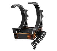 VGEBY Ventilateur de Refroidissement RC 40 Mm Métal Ventilateur de Refroidissement Moteur Ventilateur de Refroidissement avec Support pour Télécommande Modèle de Voiture Moteur