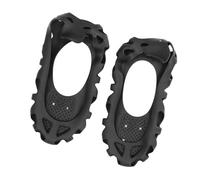 VGEBY VGEBY Crampons à Glace, Alliage TPE avec 30 Dents pour la Randonnée sur Neige et la Course en Hiver, Crampons de Traction Antidérapants pour Le Travail et l'extérieur (XL) (XL) (M)