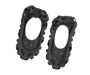 VGEBY VGEBY Crampons à Glace, Alliage TPE avec 30 Dents pour la Randonnée sur Neige et la Course en Hiver, Crampons de Traction Antidérapants pour Le Travail et l'extérieur (XL) (XL) ()