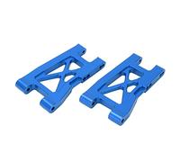 VGEBY VGEBY Kit de Suspension, Ensemble de Bras de Suspension Avant et Arrière en Alliage d'aluminium pour Véhicules LaTrax Teton 760541 1/18 RC, Mise à Niveau, Installation Facile (Rouge) (Blue)