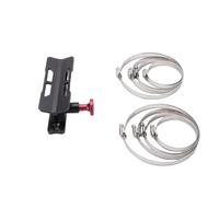 VGEBY VGEBY Support d'extincteur, Support en Aluminium Réglable, à Dégagement Rapide pour Barre de sécurité UTV, Installation Facile sans Perçage pour TJ JK JL JKU (BLACK) (BLACK)