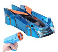 VGEBY Voiture de Course Murale, Véhicule 4WD Télécommandé Infrarouge pour | Capteur Infrarouge de Suivi, Escalade 0-gravité Sol/plafond, Batterie Rechargeable 250mAh, Télécommande 3-5m